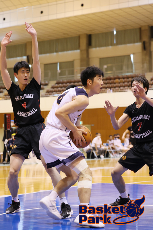 インターハイ京都府予選 男子決勝戦 洛南ー東山 Basketpark バスケットパーク